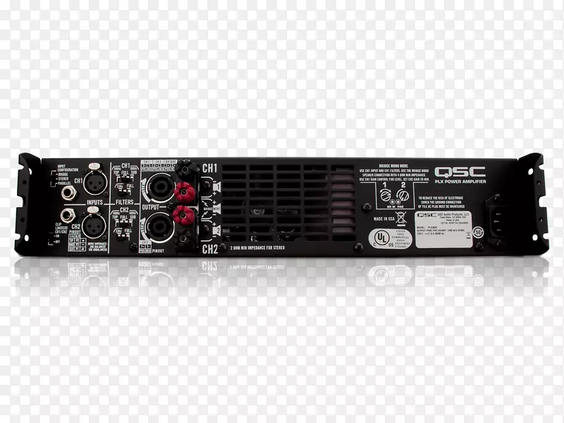 QSC音频产品音频功率放大器欧姆放大器