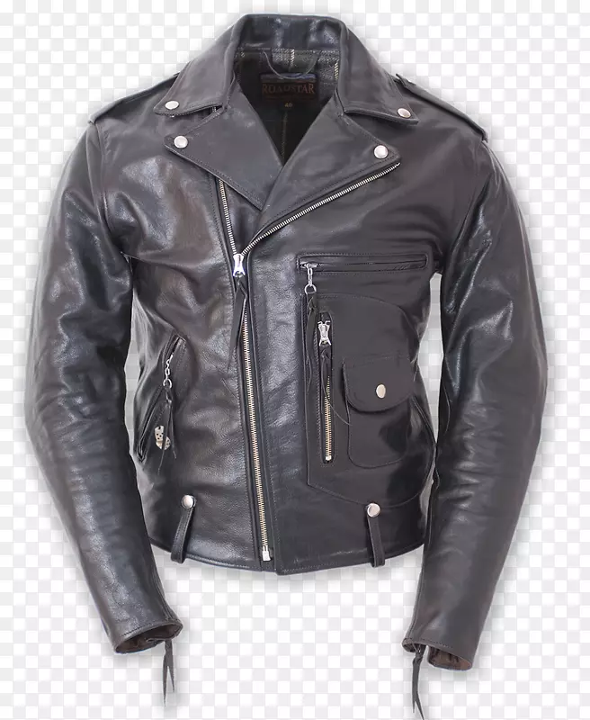 皮夹克20世纪50年代肖特纽约-黑色夹克