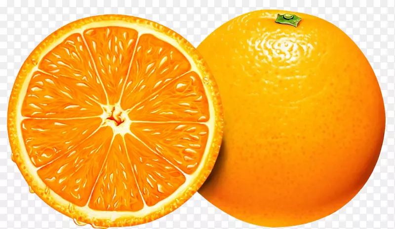 蓝老橙汁水果橘子