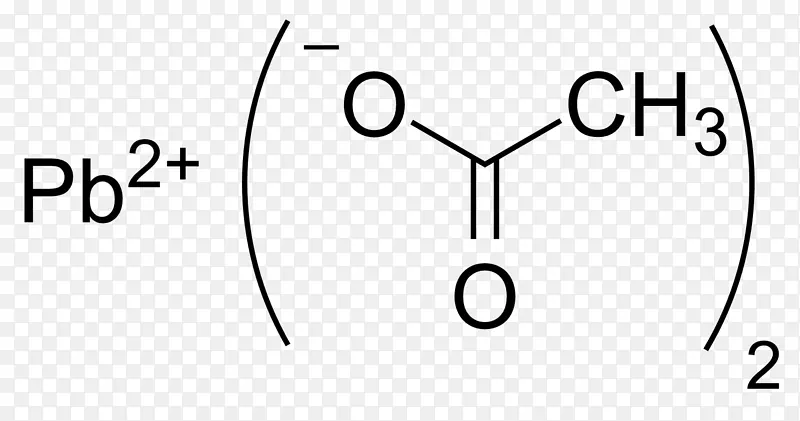 醋酸铅化学化合物CAS注册号.物理结构