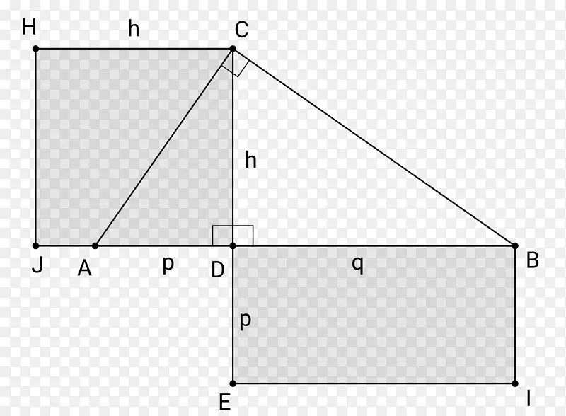 直角三角形几何平均定理几何-各种