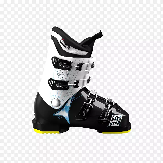 滑雪靴滑雪装订原子滑雪鞋冬季运动滑雪