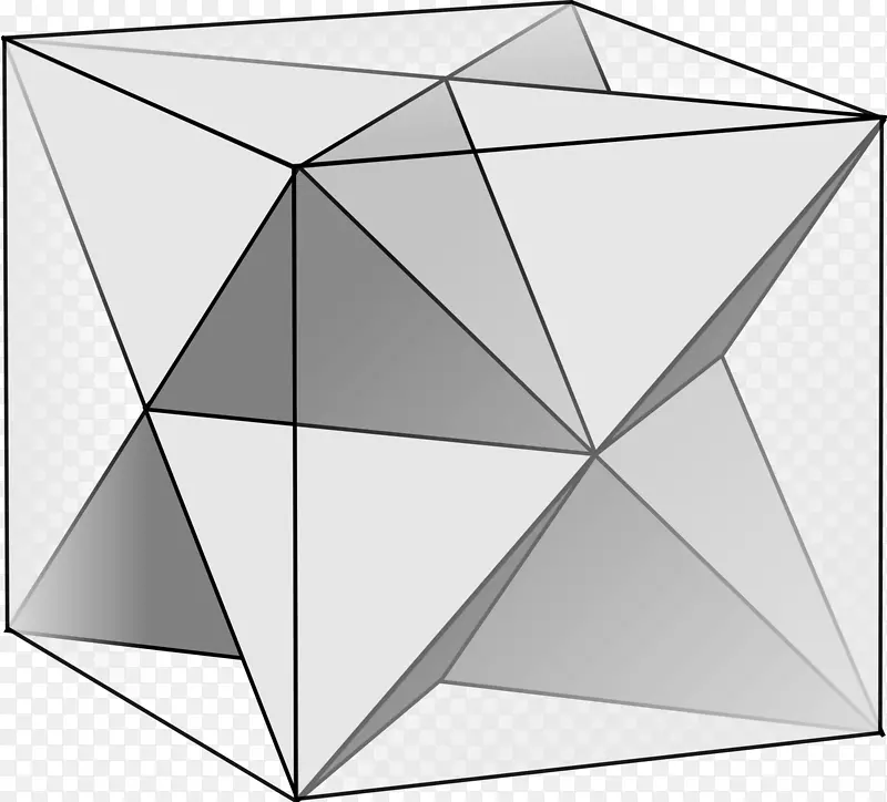多面体几何体立体面化八面体立体六角形黑
