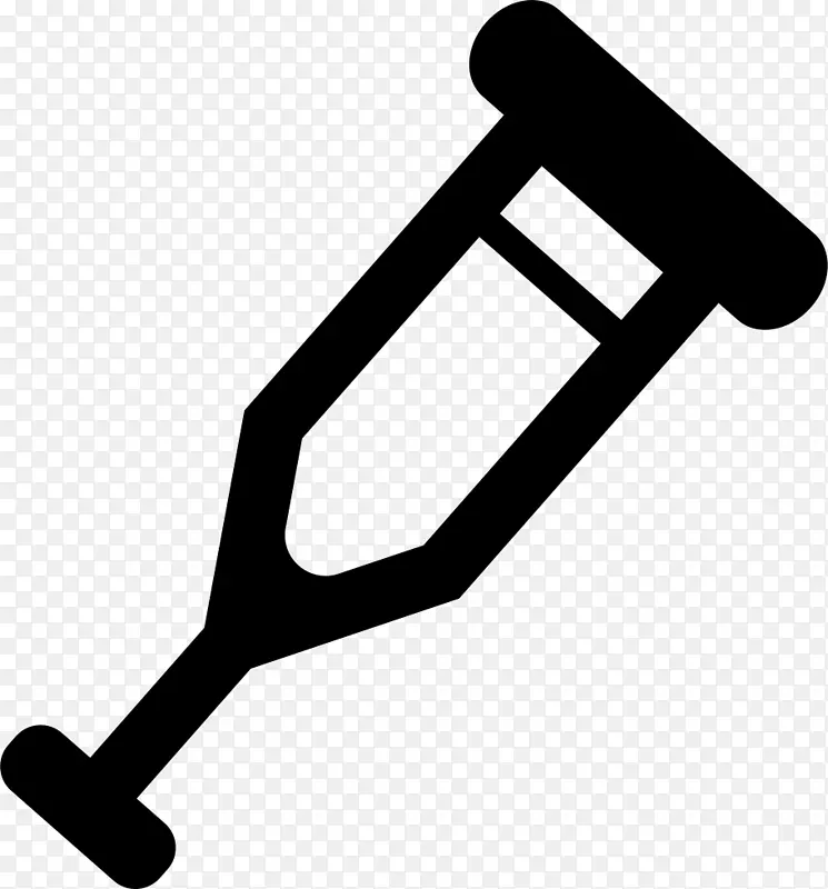 拐杖计算机图标封装PostScript