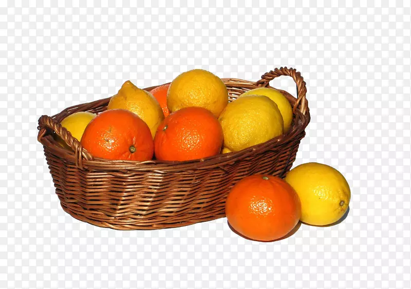 克莱门汀柠檬食品柚子橘子果篮