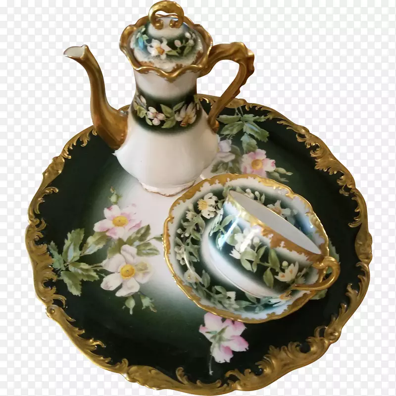 茶壶花瓶瓷餐具手绘茶壶