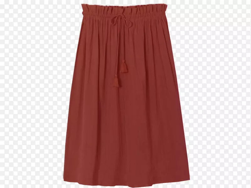 时尚玫瑰花蕾选择方形长裤天鹅绒橙色裙子