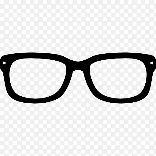 眼镜电脑图标单眼眼镜