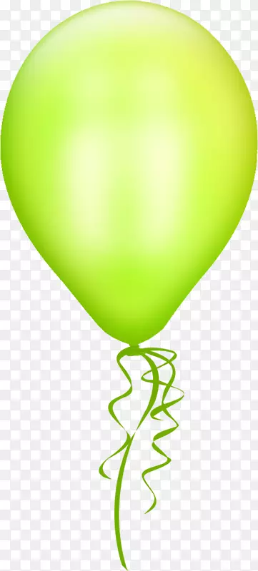 气球绿色字体-PSD分层模板