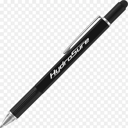 万宝龙圆珠笔书写滚珠笔-一支黑色钢笔