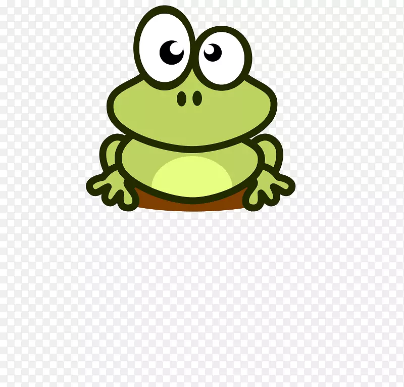 青蛙石膏板动画剪贴画-青蛙