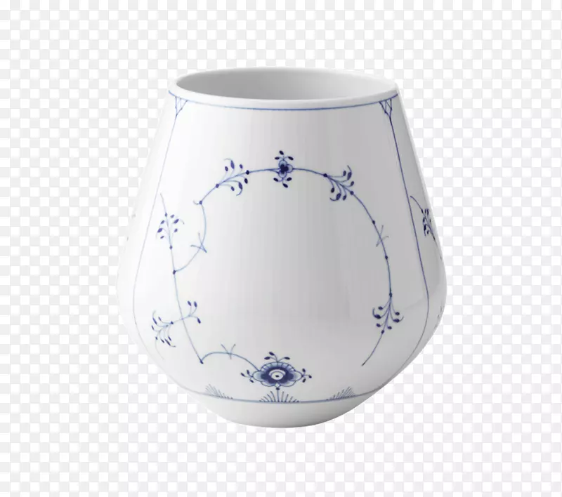 弗里德利克斯贝格皇家哥本哈根紫砂餐具盘子-瓷器花瓶