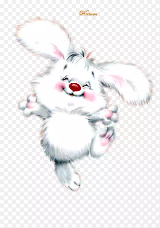 复活节兔虫兔子安哥拉兔剪贴画