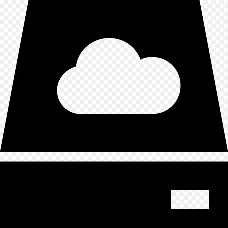 云存储云计算计算机图标计算机数据存储-云库