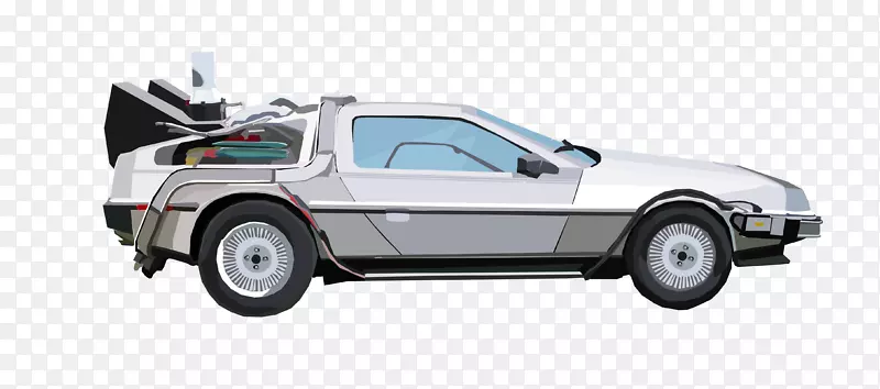 DeLorean dmc-12轿车deLorean时光机回到未来的deLorean汽车公司-娱乐机器