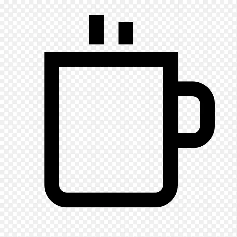 电脑图标咖啡杯夹艺术-扎赫尔