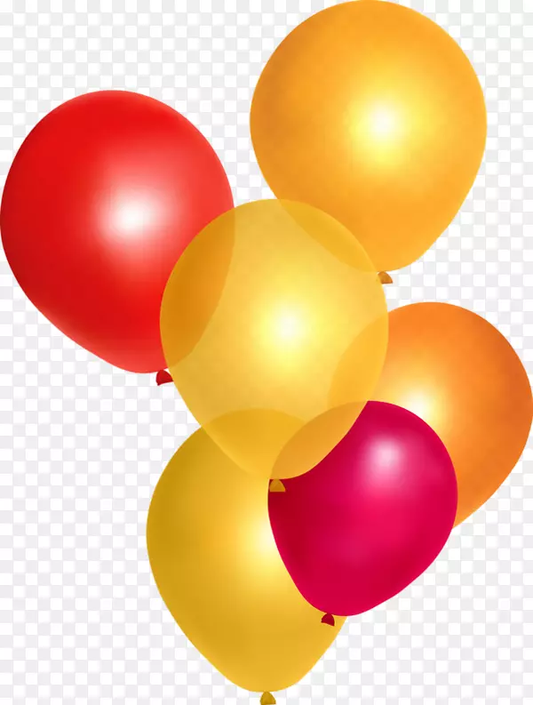 玩具气球生日-多样化剪贴画