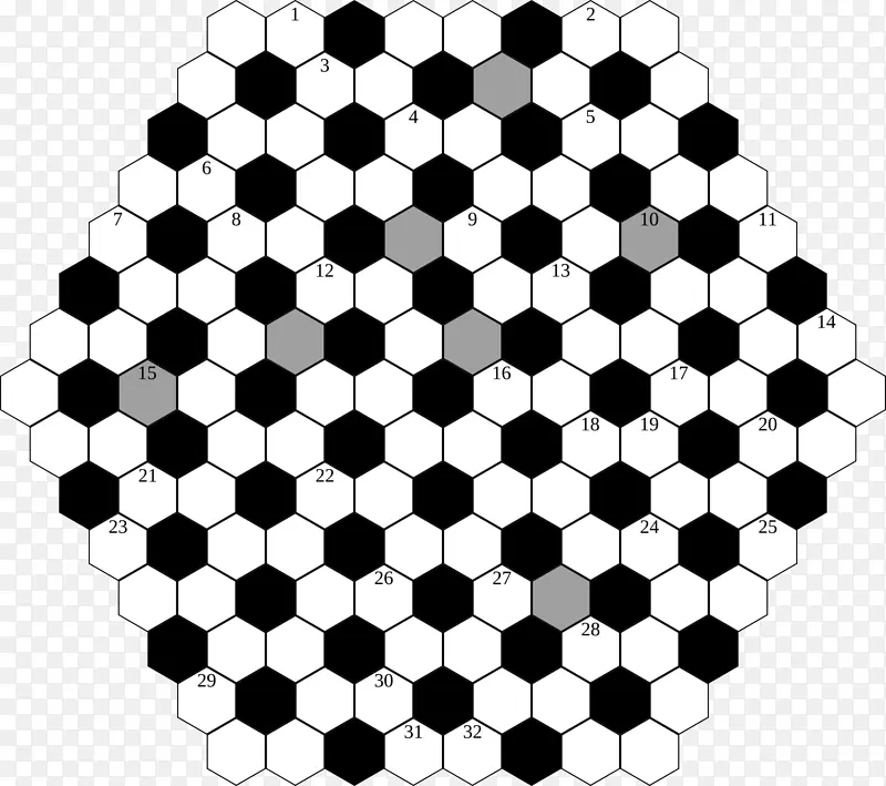 立方体几何学-科学数学-六角形标题框