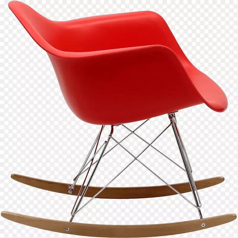 伊姆斯休闲椅查尔斯和雷伊姆斯世纪中叶现代摇椅躺椅