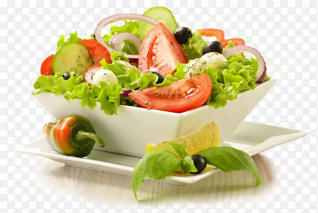 希腊色拉水果沙拉素食菜凯撒沙拉希腊菜沙拉