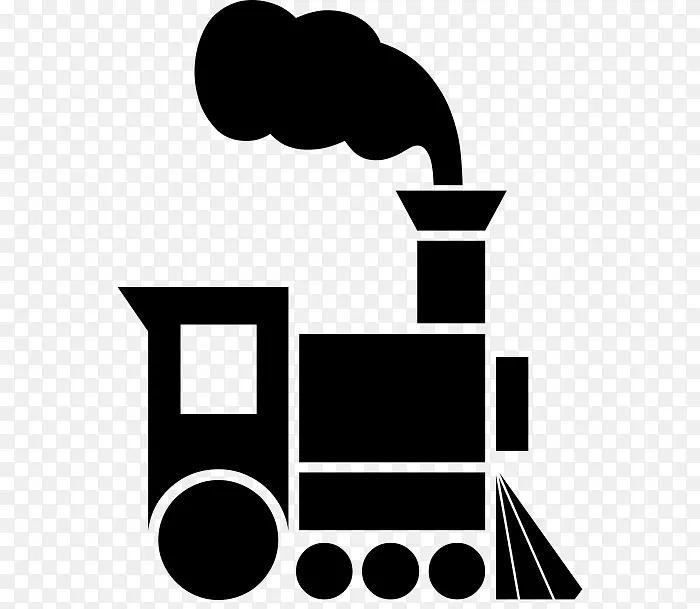 玩具火车和火车装置铁路运输蒸汽机车剪辑艺术列车