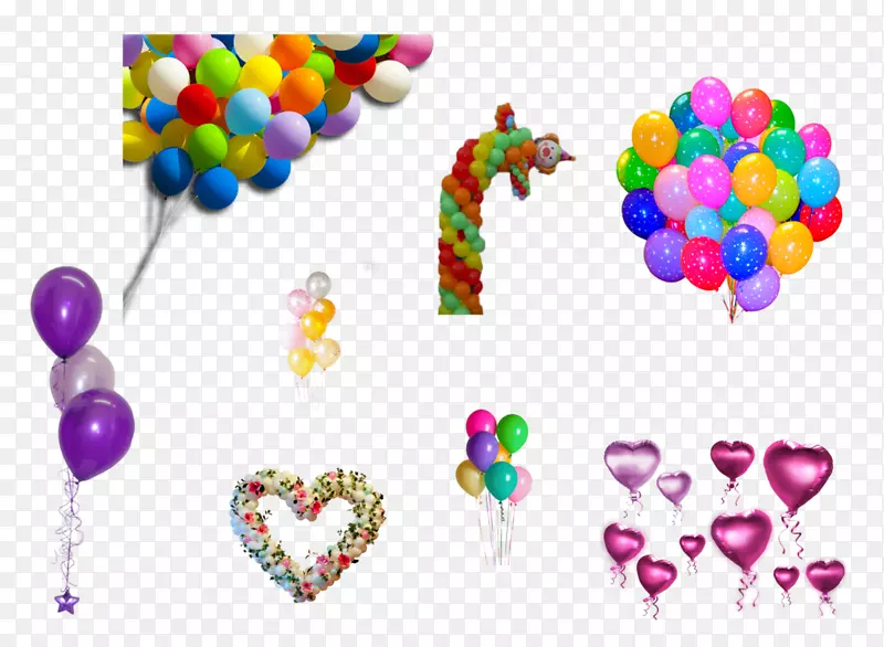 玩具气球剪贴画-淘宝装饰材料
