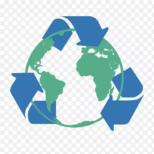 回收符号生物降解垃圾桶和废纸篮