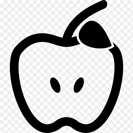电脑图标绘图剪贴画-苹果