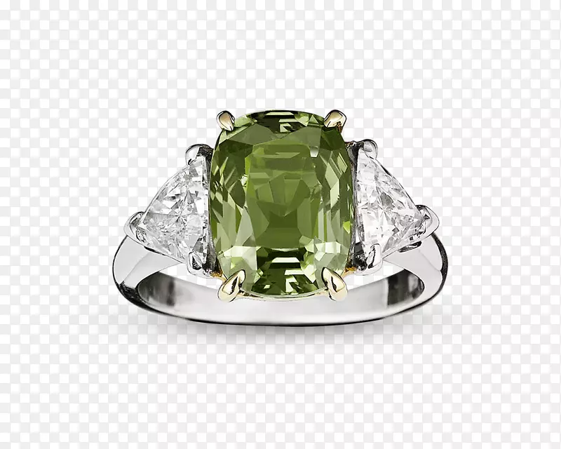 订婚戒指-绿宝石首饰-钻石黄金