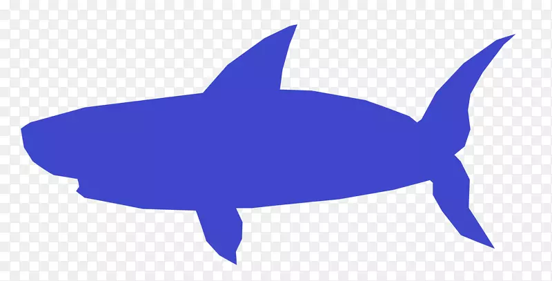 鲨鱼剪贴画-卡通海鱼下载vee