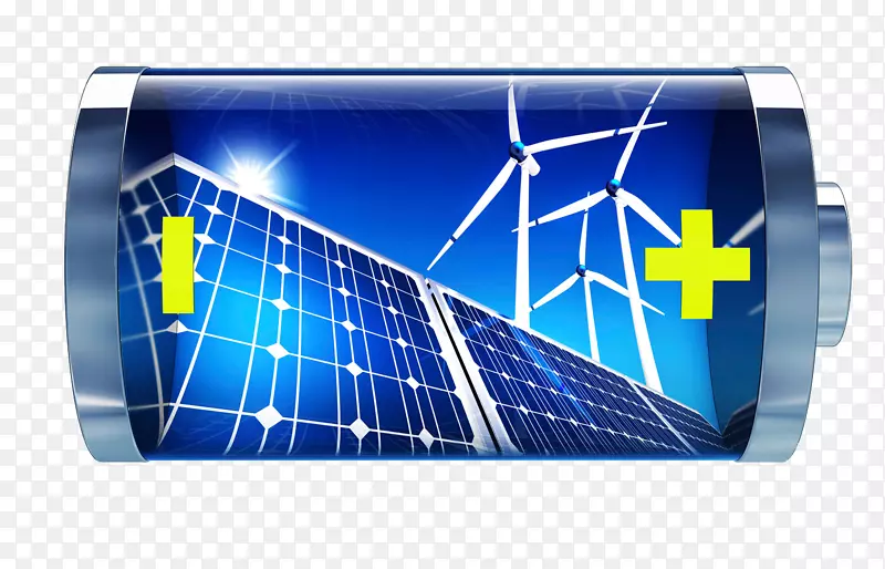 蓄能太阳能电池可再生能源风能工业现代化