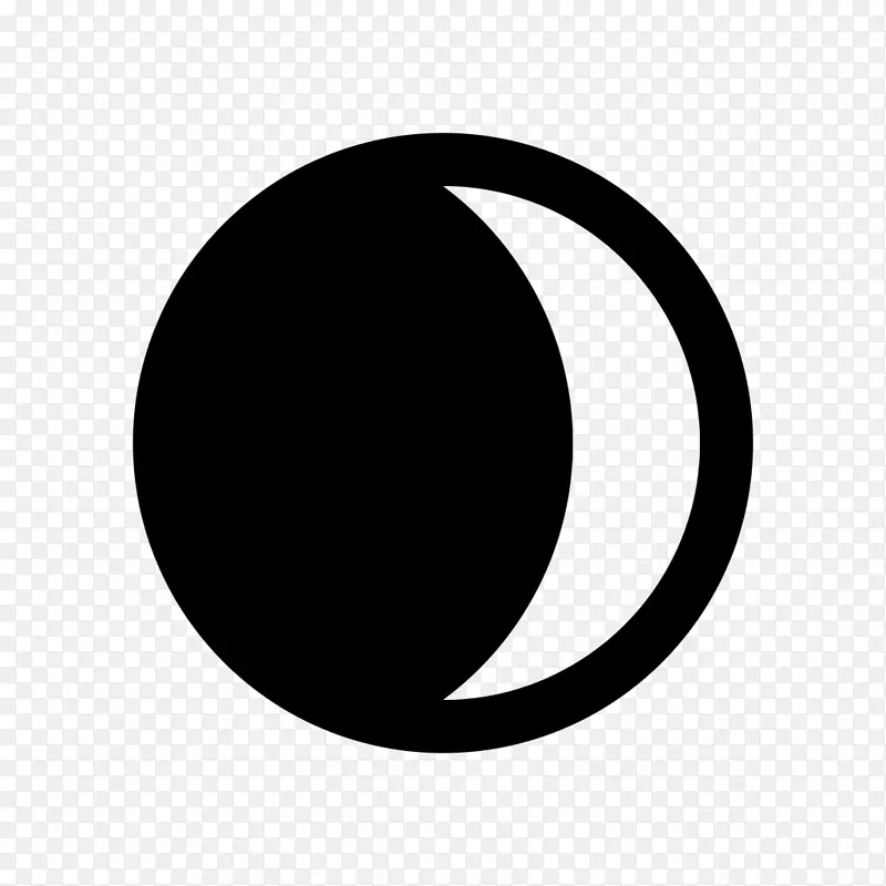 月相月牙符号月亮剪贴画符号