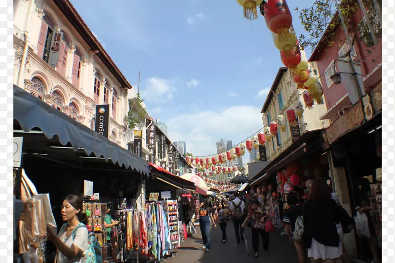 集市购物步行街旅游-柬埔寨宝塔