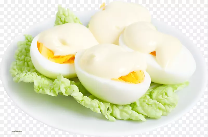 煮鸡蛋蛋黄酱沙拉鹌鹑蛋