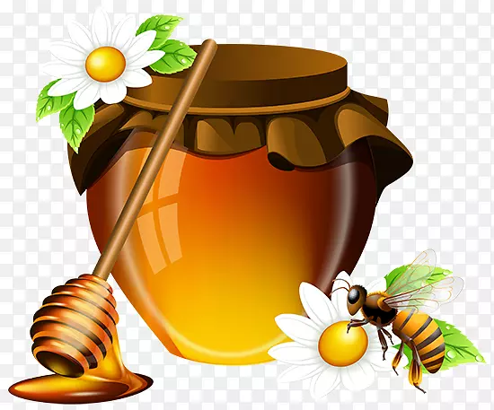蜜蜂蜂蜜罐