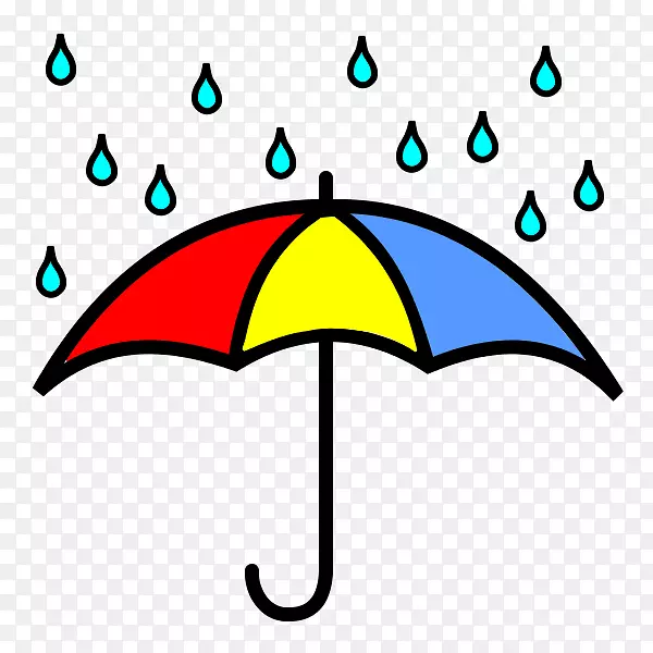 豪雨霍尔德高速公路Klub剪贴画-雨