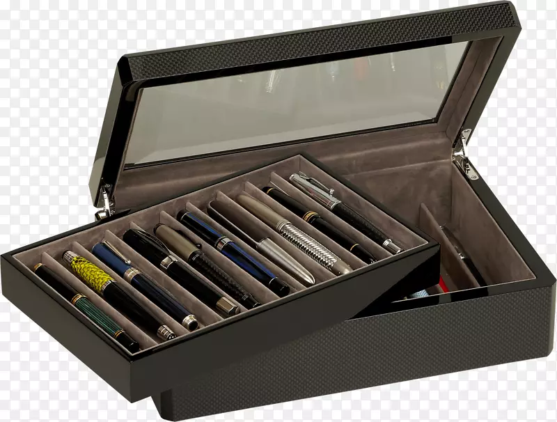 钢笔和铅笔盒纸盒展示柜-笔架