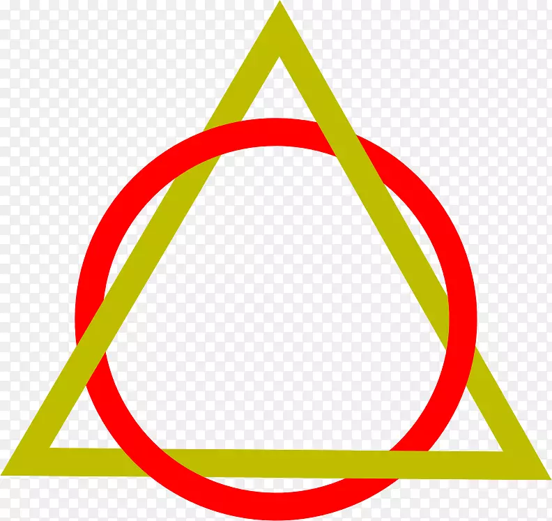 彭罗斯三角圈剪贴画-三角形