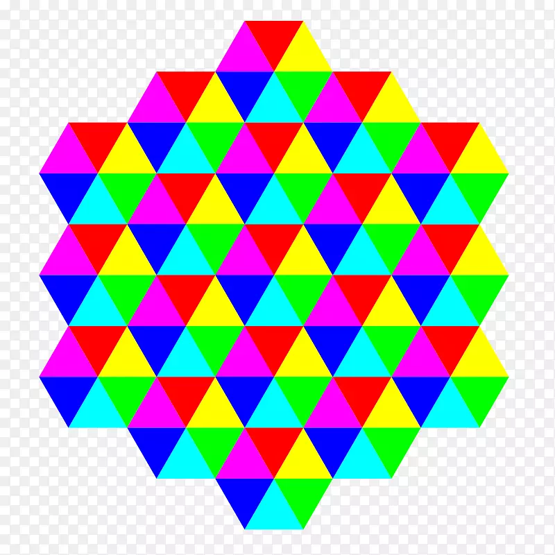 板状彭罗斯三角形六角形瓦形