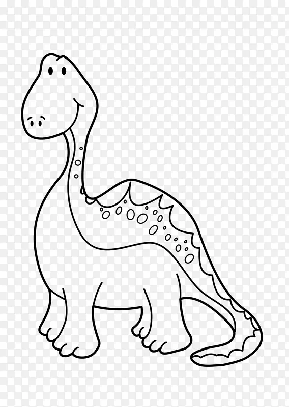暴龙恐龙着色书-恐龙画-恐龙
