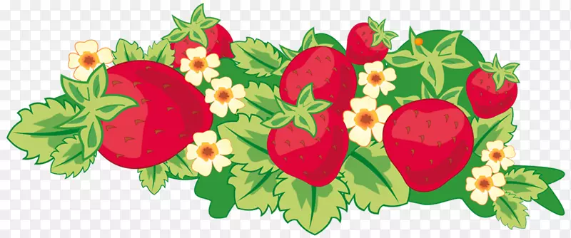 草莓花设计婴儿草莓