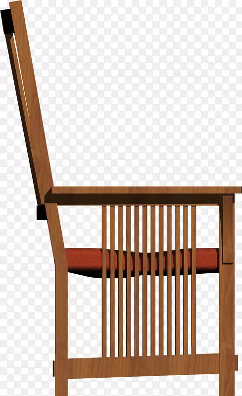 椅子花园家具硬木线拉扣扶手椅