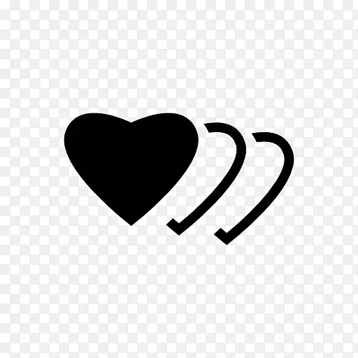 心脏计算机图标形状符号-心脏