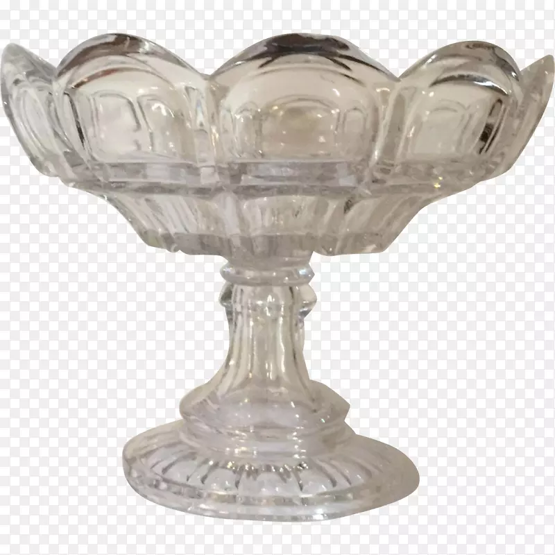 弗林特玻璃铅玻璃碗古董玻璃