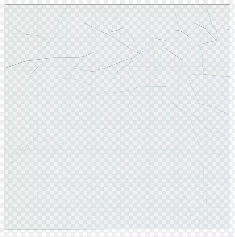 纸白线素描-碎玻璃PNG