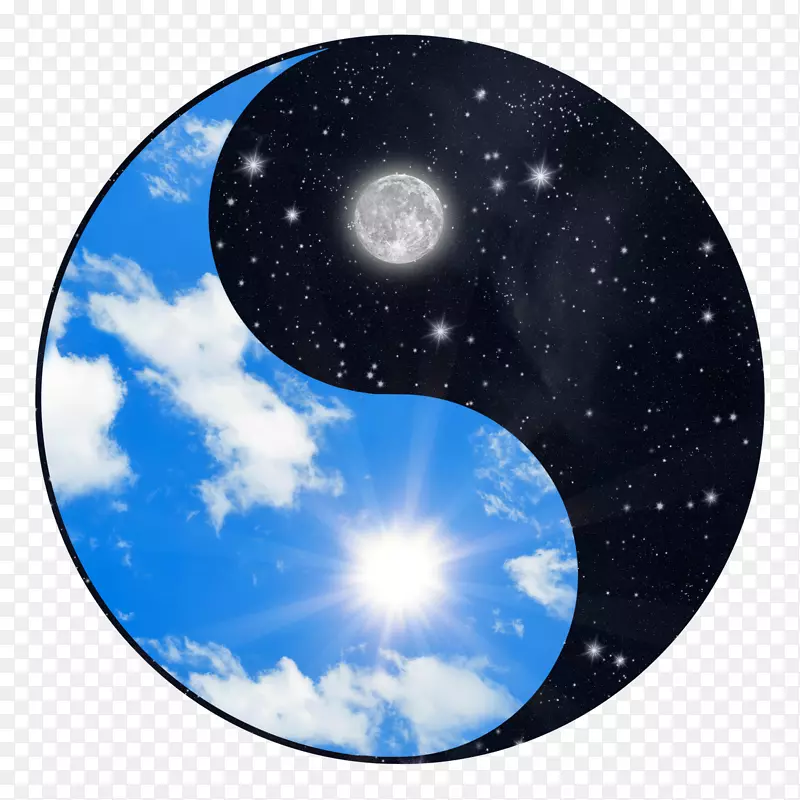 阴阳摄影符号-平地