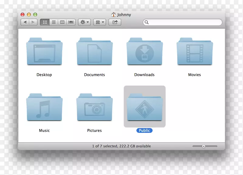 计算机图标MacOS目录选项卡-Dropbox