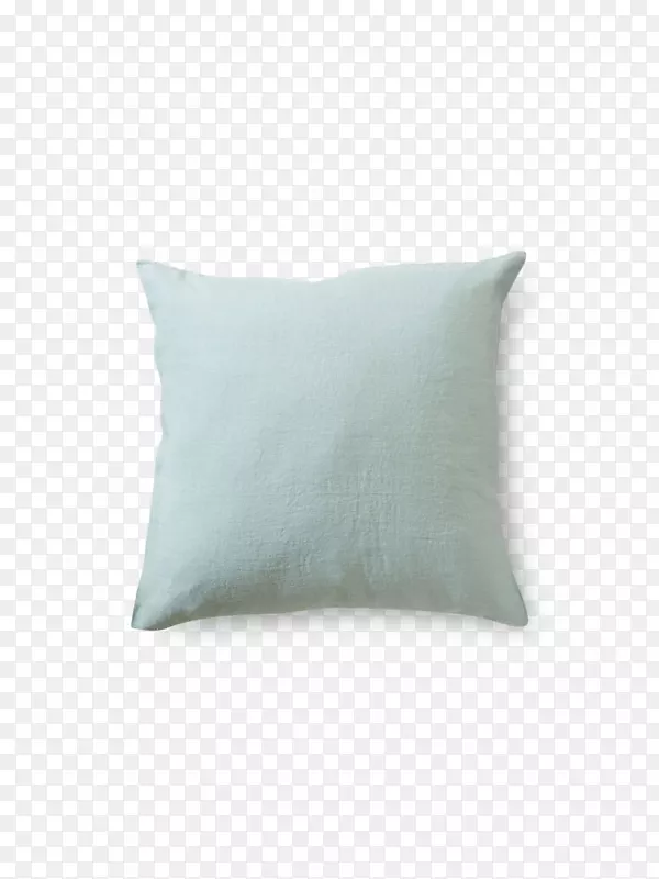 投掷枕头垫长方形青绿色-青瓷
