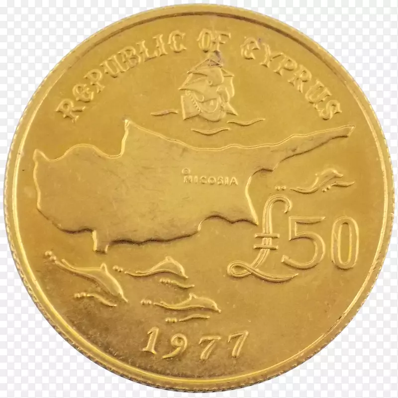 金币金条塞浦路斯-50枚硬币