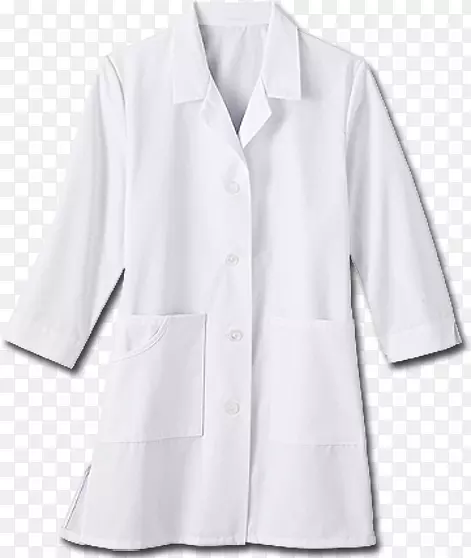 实验室外套，擦洗，袖珍夹克